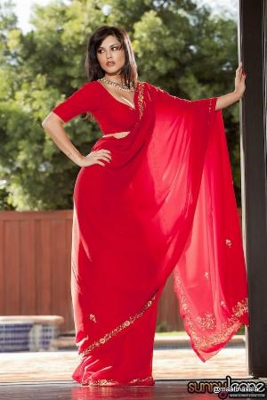 6.jpg Red Saree Blouse Nude Photoshoot